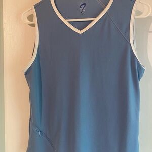 Title Nine Light Blue Athletic Top